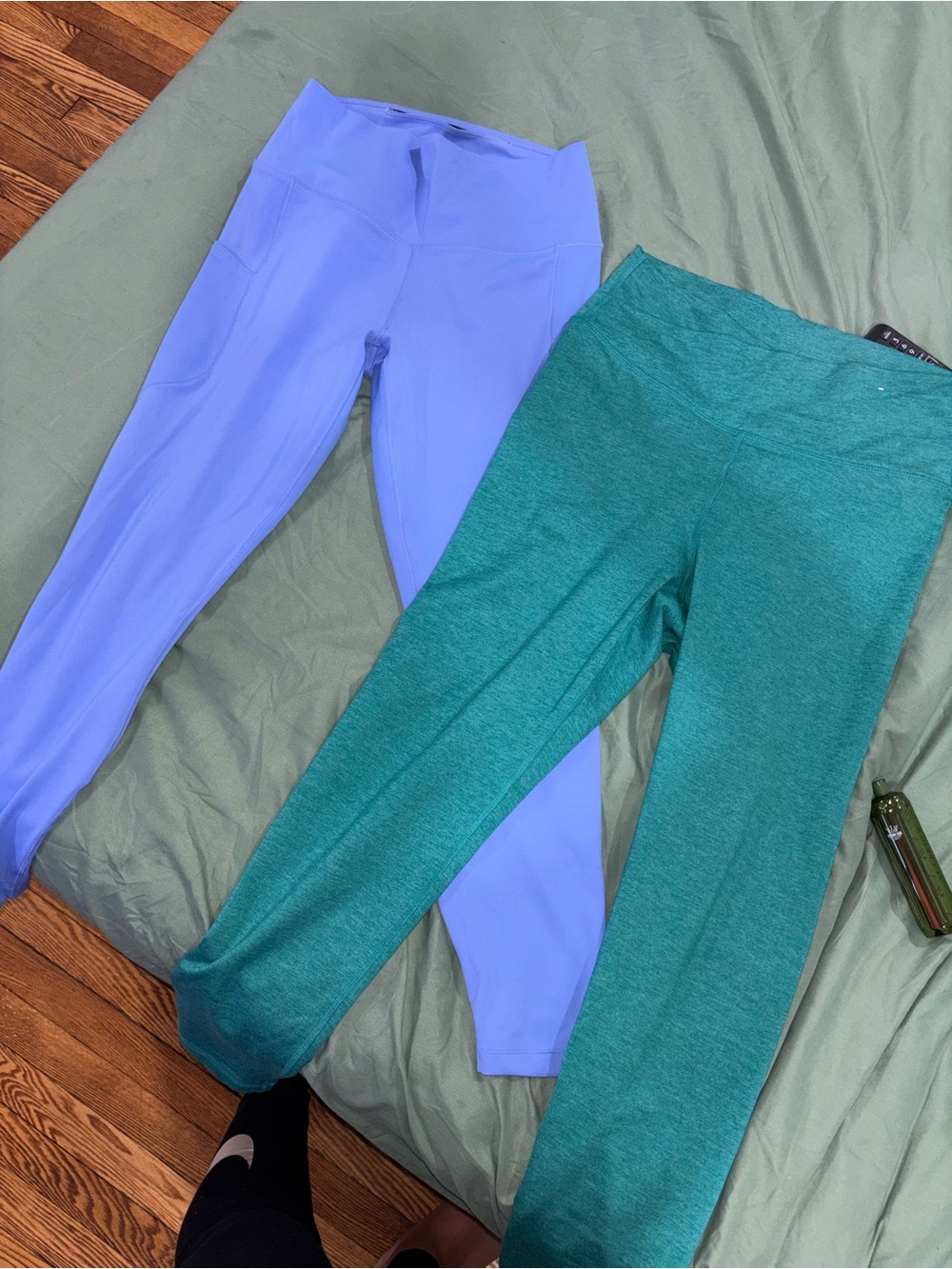 NIKA Periwinkle Performance Leggings with Hidden Pocket